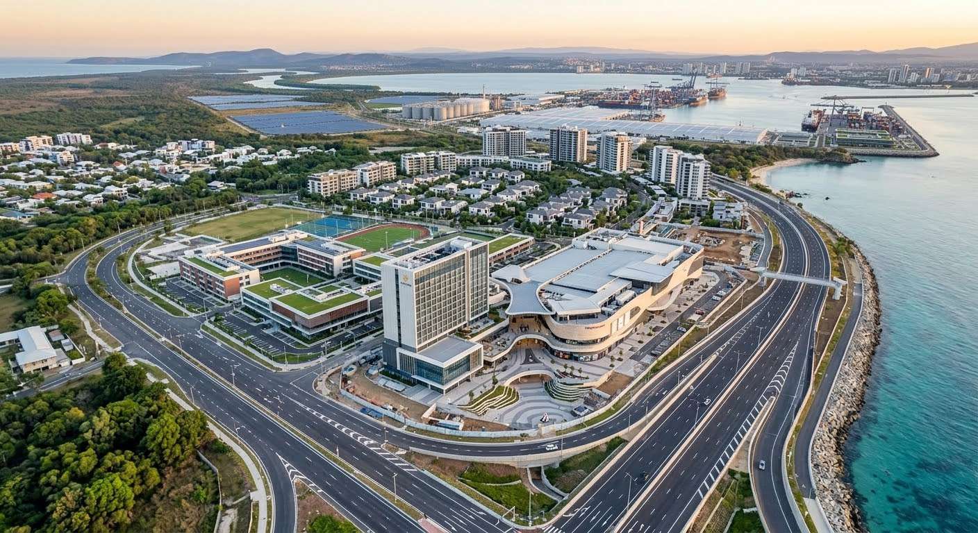 Civil Infrastructure and Integral Building